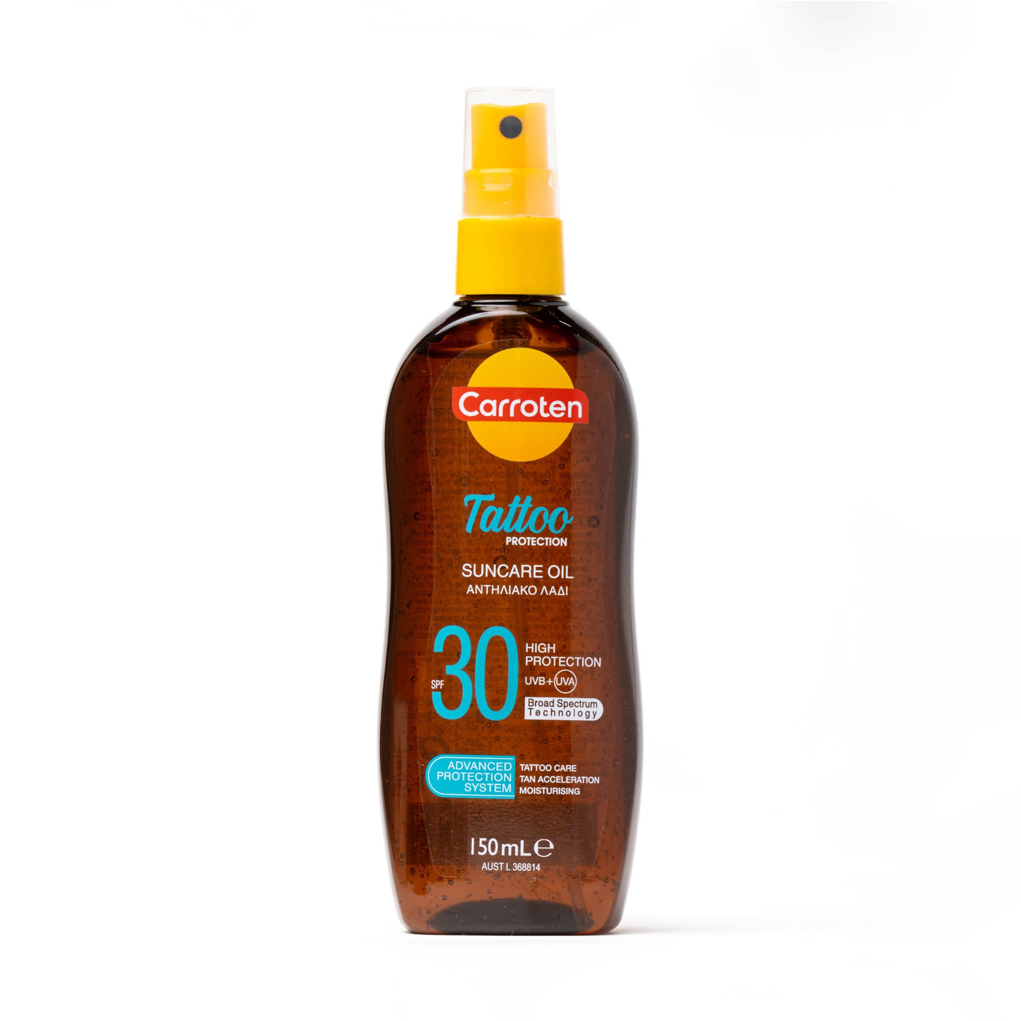 TATTOO SPF 30 TANNING OIL